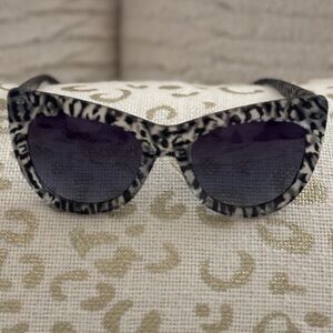 Privé Revaux Black and White Sunglasses